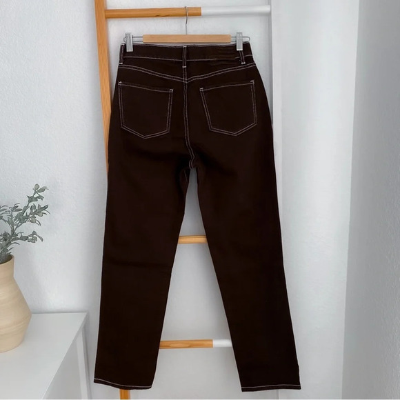 Revice Ex Boyfriend Miss Me Jeans Dark Brown Women’s 28 New - Picture 6 of 16